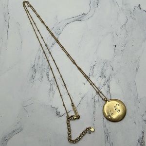 Lucky Brand Leo Pendant Necklace.